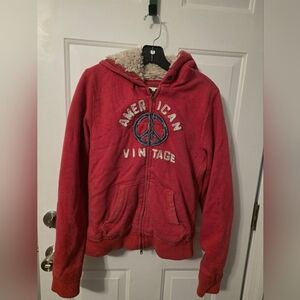 Red American Vintage 2005 Hoodie
